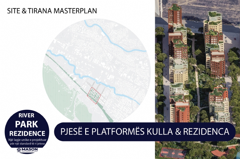 River Park Residence, mundësia që nuk duhet ta humbasësh në Tiranë, apartamente direkt nga ndertuesi.