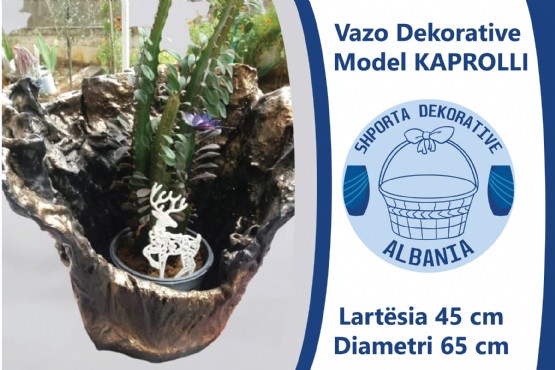 Vazo Dekorative Model KAPROLLI, Leze Dekor, Vazo Dekorative per shtepi, vazo lulesh dekorative, Dekorime artistike, punime artizanat, Vazo per lule, Vazo moderne, vase decorative handmade, Artwork, handiwork, handicraft